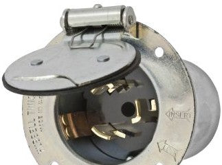 Bryant Electric Plugs & Receptacles CS8375MBWP - Locking Devices, Industrial, Flanged Inlet (CS8375MBWP)