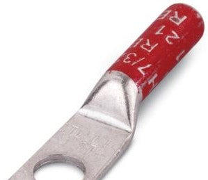 Blackburn CTL1000L-58 - Copper Two-Hole Lug, Long Barrel, Max 35kV (CTL1000L-58)