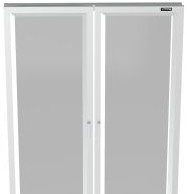 Panduit Enclosures CUD2SDB1 - Net-Contain containment dual sliding doors is (CUD2SDB1)
