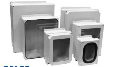 Vynckier Enclosure Systems Enclosures CVJ606NHWPL1 - Vj Clear Front W/Non-Metallic Hinge/1 Pl (CVJ606NHWPL1)