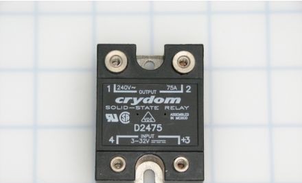 Crydom Relays D2475 - SOLID STATE RELAY, 75A, 240VAC, ZERO 24-280VAC (D2475)