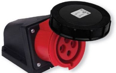 Altech Plugs & Receptacles D32S25A - RECPF, 30A, 2P/3W, 6h, 250V (D32S25A)