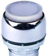 Sprecher + Schuh Switches D7M-LE7MN3WX11 - PB EXT ILL MOM CLR 24V 1NO 1NC (D7M-LE7MN3WX11)