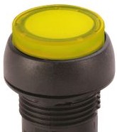 Sprecher + Schuh Switches D7P-LE5PD5X11 - PB EXT ILL MOM YEL 120V 1NO1NC (D7P-LE5PD5X11)