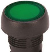 Sprecher + Schuh Switches D7P-LF3PD5X01 - PB FLUSH ILL MOM GRN 120V 1NC (D7P-LF3PD5X01)