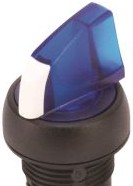 Sprecher + Schuh Switches D7P-LSM26PN3WX01 - SELSW ILL 2POS MAIN BLU 24V (D7P-LSM26PN3WX01)