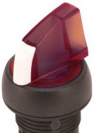 Sprecher + Schuh Switches D7P-LSR34PN3RX20 - SELSW ILL 3POS SPRING RT RED (D7P-LSR34PN3RX20)