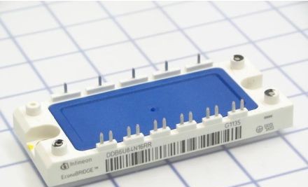 Infineon Bridge Rectifiers DDB6U84N16RR - BRIDGE 85A 1600V 3-PH+BRAKE (DDB6U84N16RR)
