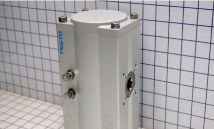 Festo Process Control 8048123 - Pneumatic Quarter Turn Actuator (DFPD120RP90RDF0507)