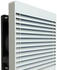 Hammond Manufacturing Fans DNFF120LG230 - Fan Kit - 120 MM Fan 230V, Filter, Grill (DNFF120LG230)