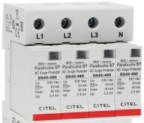 Citel America Inc. Surge Protective Devices (SPDs) DS44S-480 - UL1449 5th Ed Listed, Type 1, 277/480Vac, 4W+G (DS44S-480)