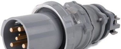 Russellstoll DS6207MP000 - MaxGard Male Plug, 60 Amp, 2 Pole 3 Wire (DS6207MP000)