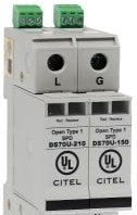 Citel America Inc. Surge Protective Devices (SPDs) DS72US-120S - UL1449 5th Ed Listed, Type 1, 120Vac, 2W+G (DS72US-120S)