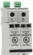 Citel America Inc. Surge Protective Devices (SPDs) DS72US-230S - UL1449 5th Ed Listed, Type 1, 230Vac, 2W+G (DS72US-230S)