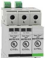Citel America Inc. Surge Protective Devices (SPDs) DS73US-120T/G - UL1449 5th Ed Listed, Type 1, 120/240Vac (DS73US-120T/G)