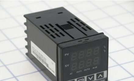 Delta Products Process Controllers DTB4848LR - Process Controller, 1/16 DIN, 0-5V/ 0-10VDC & (DTB4848LR)