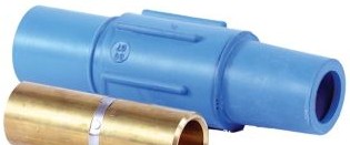 Cooper Connectors E1017-64 - Female Plug,690A,600VAC/DC,Red, Crimp (E1017-64)