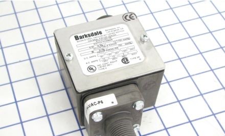 Barksdale Control Products Pressure Switches E1H-H-VAC-P6 - Switch, Mechanical, Econ-o-trol (E1H-H-VAC-P6)