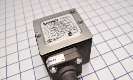 Barksdale Control Products Pressure Switches E1H-H250-P6 - Switch, Mechanical, Econ-o-trol (E1H-H250-P6)