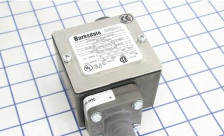 Barksdale Control Products Pressure Switches E1H-H90 - Switch, Mechanical, Econ-o-trol (E1H-H90)