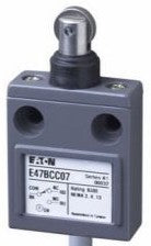 Cutler Hammer E47BCC07 - Compact Limit Switch, E47, Roller plunger (E47BCC07)