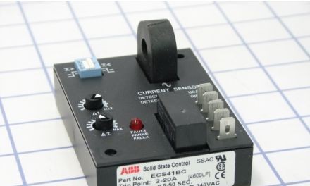 SSAC Protection Relays ECS41BC - AC Current Sensor, 120VAC, 2-20AAC, 0.5-50Sec (ECS41BC)