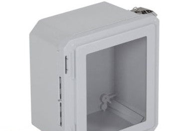 Safety Technology internationa Enclosures EF100806-W - Fiberglass Enclosure, 10 x 8 x 6, with Window (EF100806-W)