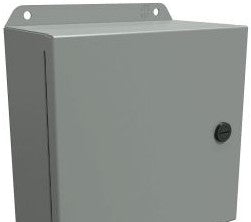 Hammond Manufacturing Enclosures EJ884 - Enclsoure, 8in.Hx8in.Wx4in.D, N4, ANSI61 Gray (EJ884)