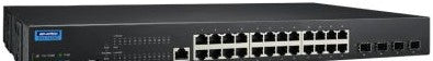 Advantech Ethernet Switches EKI-7428G-4XP-AE - 24GE + 4 SFP+ L2 Managed PoE Switch (EKI-7428G-4XP-AE)