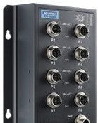 Advantech Ethernet Switches EKI-9508G-H-AE - EN50155 M12 8GE Unmanaged Sw, 72-110VDC (EKI-9508G-H-AE)