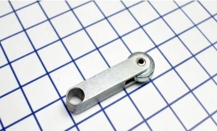 Namco Controls Limit Switches EL010-55421 - Operating Lever, LV-R-2.5x1x.25-STL/STL (EL010-55421)