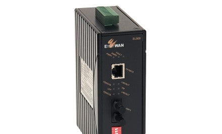 EtherWan Media Converters EL900-A-C-1-A - Hardened (-40C - 75C) 1 10/100TX port to 1 (EL900-A-C-1-A)