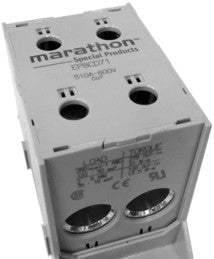 Marathon Special Products Power Distribution Blocks EPBCD71-4 - Splicer Block, 4-P, 510A, Bx/Bx, Line & Load: (EPBCD71-4)