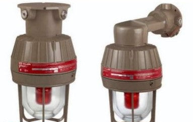 Killark Light Fixtures ESXR120AX2G - STROBE RED 120V AC _in. CEIL W/GUARD (ESXR120AX2G)