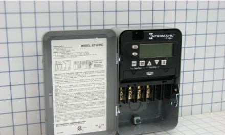 Intermatic Relays ET1705C - 7-Day 30 Amp SPST Electronic Timeswitch - Clock (ET1705C)