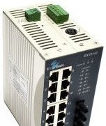 EtherWan Ethernet Switches EX33142-20B - Unmanaged Industrial (-10C - 60C) 14 10/100TX (EX33142-20B)