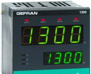 Gefran Process Controllers 1300-RDW0-00-0-1 - Temperature Control (F030570)