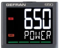 Gefran Process Controllers 650-C-RR0-01030-1-G - Temperature Control (F038657)