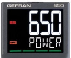 Gefran Process Controllers 650P-D-RR0-00000-1-G - Temperature Control (F070506)