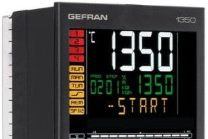 Gefran Process Controllers 1350-D-RR0-01050-1-G - Temperature Control (F304329)