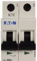 Eaton Circuit Breakers FAZ-C10/2-NA - Eaton FAZ branch protector,UL 489 Industrial (FAZ-C10/2-NA)