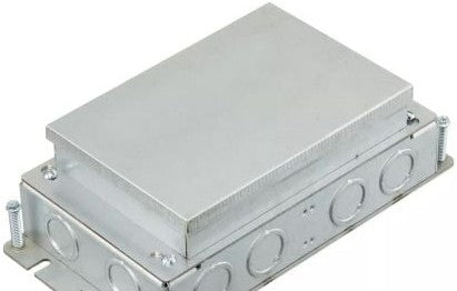 Hubbell Electrical Boxes FB2422 - RECT FLOORBOX, STAMP STEEL, SHALLOW, 1-G (FB2422)