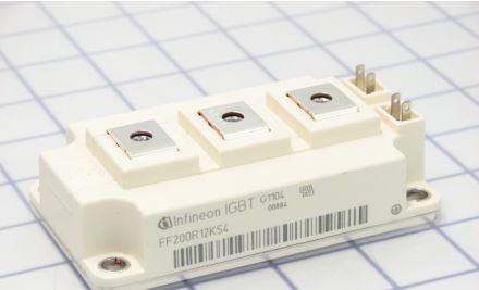 Infineon Transistors FF200R12KS4 - IGBT, 200A, 1200V (FF200R12KS4)