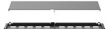 Panduit Enclosures FLEX-PLATE1UPRW - HD Flex Patch Panel Trunk Slack Plate (FLEX-PLATE1UPRW)
