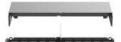 Panduit Enclosures FLEX-PLATE2URW - HD Flex Enclosure Trunk Slack Plate with (FLEX-PLATE2URW)