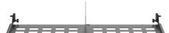 Panduit Enclosures FLEX-PLATE2UWH - HD Flex Enclosure Trunk Slack Plate - 2RU (FLEX-PLATE2UWH)