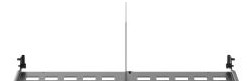 Panduit Enclosures FLEX-PLATE4U - The HD Flex Enclosure Trunk Slack Plate is (FLEX-PLATE4U)