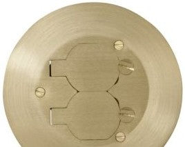 Steel City FPTCACP - Poke-Through Cover, 5-3/4 Inch Diameter, Solid (FPTCACP)