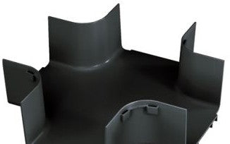 Panduit Raceways FRFWC6X4LBL - The FiberRunner 6x4 4-Way Cross Fitting (FRFWC6X4LBL)