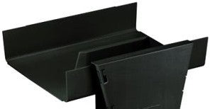 Panduit Raceways FRVT12X4LBL - The FiberRunner 12x4 Vertical Tee creates a (FRVT12X4LBL)